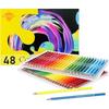 Corslet 48 Pcs Oil Colour Pencil Set Art Supplies Artist Colour Set Sketch Kit Drawing Colouring Set For Students Adults