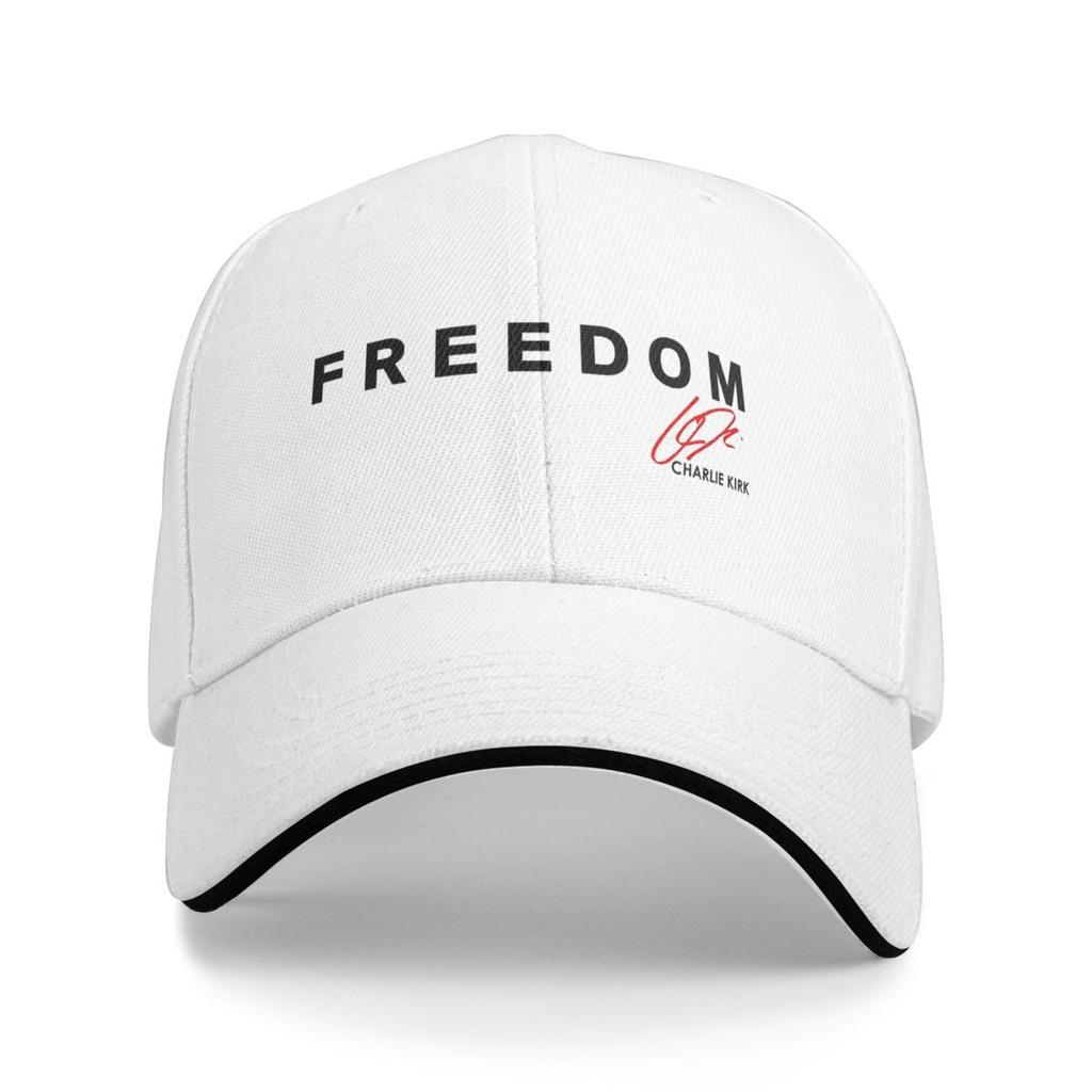 Charlie Kirk Freedom Baseball Caps Snapback Baseball Hats Breathable Casual Casquette Outdoor Unisex