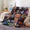 Harrystyles Flannel Soft Blanket Warm Retro Blankets for Beds Bedroom Living Room Sofa Blanket Travel Picnic Blanket