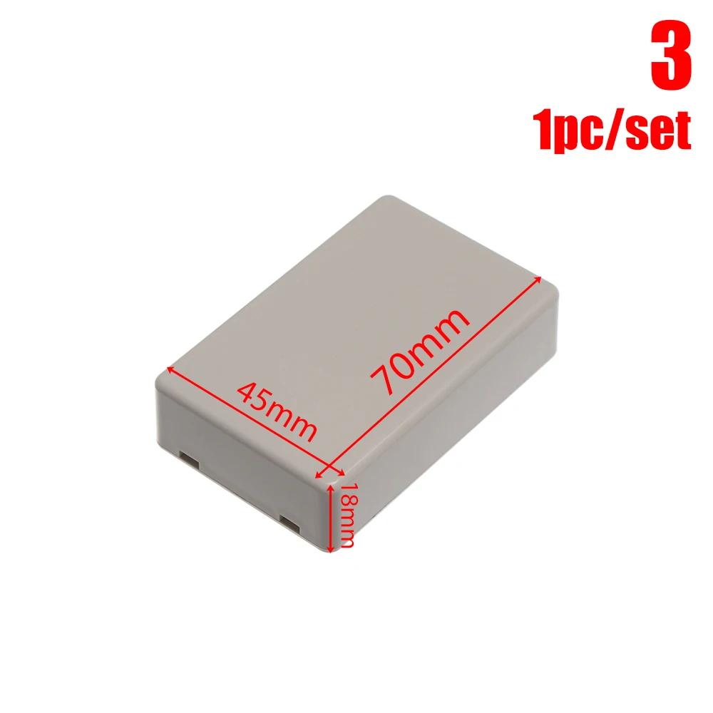 Plastic Waterproof Project Box Storage Case White/Grey/Black Housing Instrument Case Electronic Project Box Enclosure Supplies