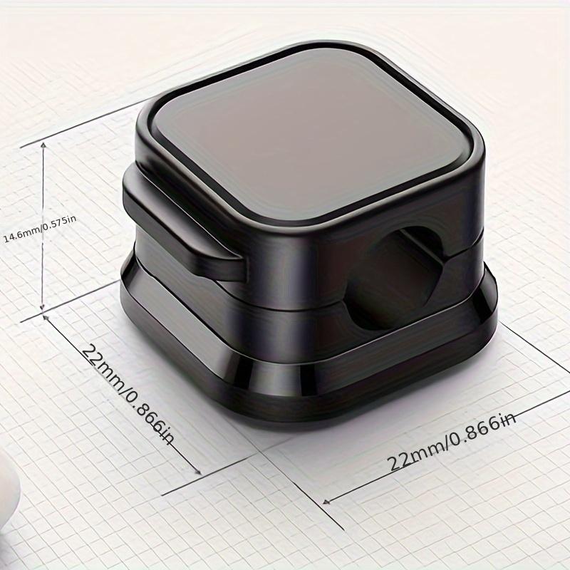 1/3/6 Stück magnetische Kabelclips, Kabel glatt, verstellbarer Kabelhalter unter dem Schreibtisch, Kabelmanagement, Drahthalter, Kabel-Organizer-Halter