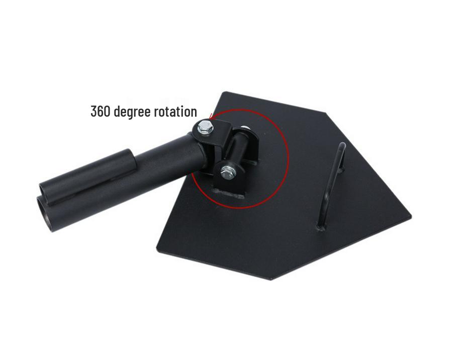 Tengtai Landmine Core Trainer: Single/Double Barrel Fitness Equipment with Professional Cannon V-Handle