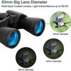 Binoculars For Adults,20x50 High Power Binoculars Low Light Night Vision,waterproof Binocular Bak4 Prism Fmc Lens,for Sports Spotting Outdoor Camping