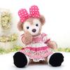 Cushu Cush Duffy and ShellieMay Costume Toy Sold Made In Cute Floral Pink Liberty Style Head and Shoes Set (Plush Separately) Japan, Dress, Ribbon,