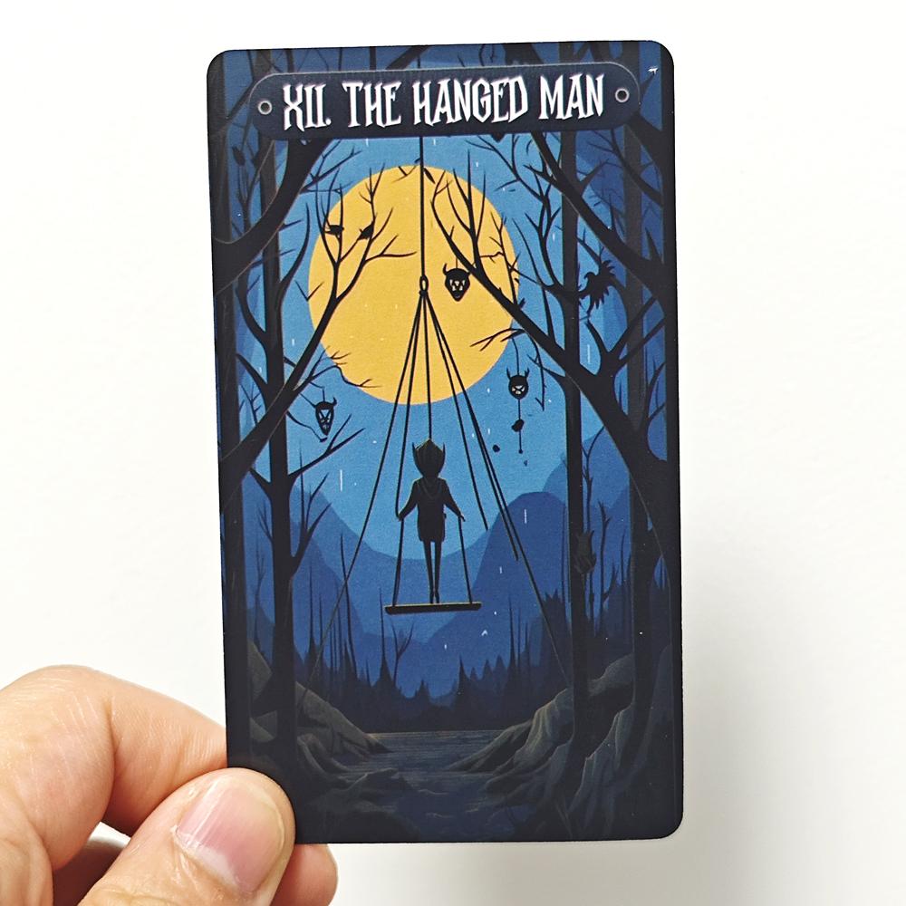 Originální umělecké dílo Strange World Tarot 78 ks tarotových karet založených na systému Rider Waite 10,3*6cm
