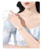 2025 Exquisite Butterfly Sterling Silver Bracelet for Women - Luxurious Qixi Gift
