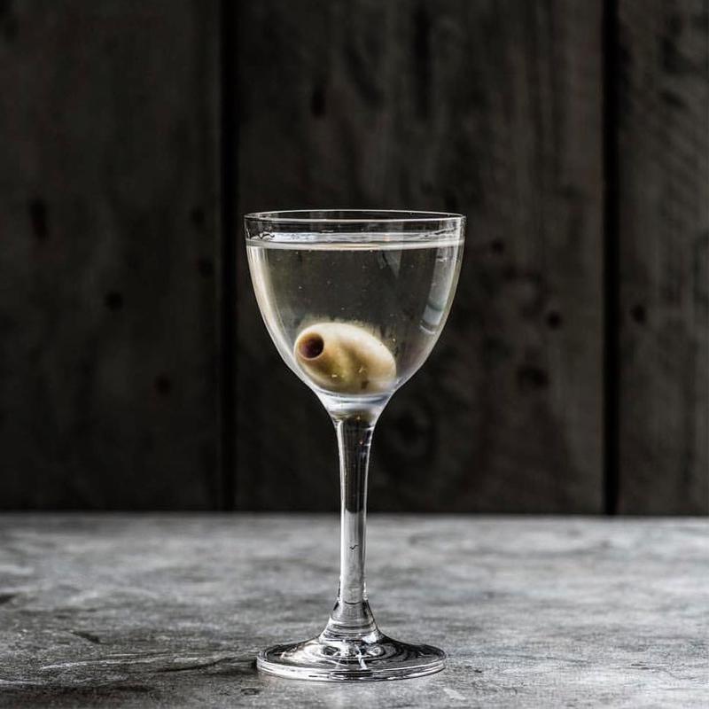 Nick and Nora Coupe Cocktail Glasses - Handblown Set of 4, Vintage Coupe Glass To Serve a Manhattan, Martini,Aperitif, Algonquin
