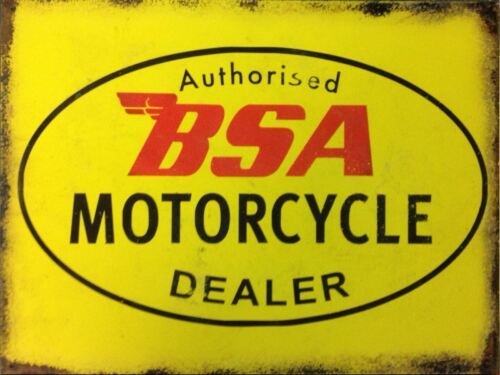 Motorcycle Dealer Retro Metal PlaqueSign Pub Bar Man CaveAluminum 20x30cm(7.8x11.8inch)