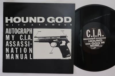LP Record HOUND GOD A TUMOUR  Autograph My C.i.a. Assassination M SUK005 VINYL DRIP INT 1989 UK Rock Used