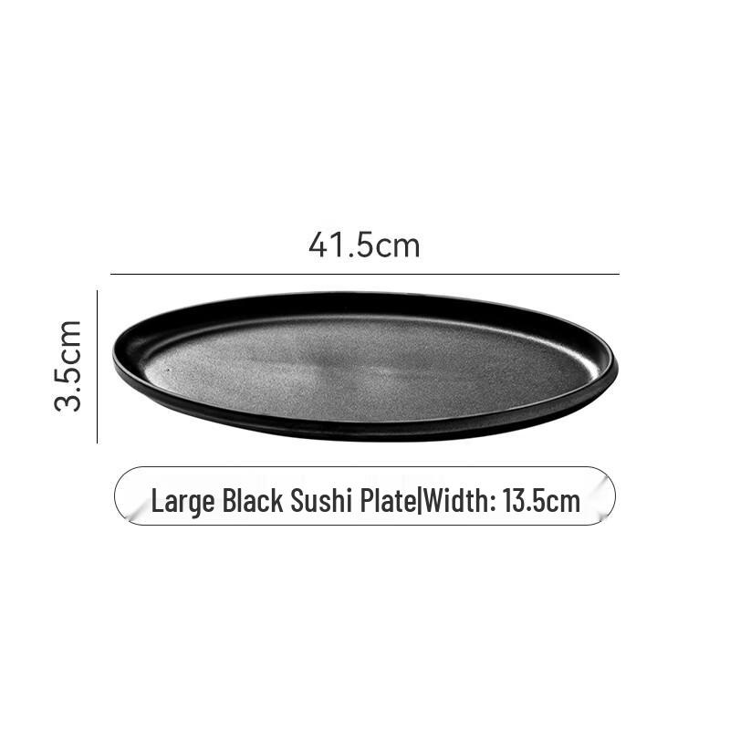 ZISIZ Japanese Style Boat-shaped Sushi Plate