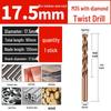 Set di punte da trapano HSS M35 al Cobalto per Legno, Metallo, Acciaio Inossidabile - Alta Durezza