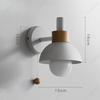 Minimally Designed LED Zipper Switch E27 Wall Lamp Bedroom Bedside Lamp Living Room Hallway Dining Room Decoration Lighting