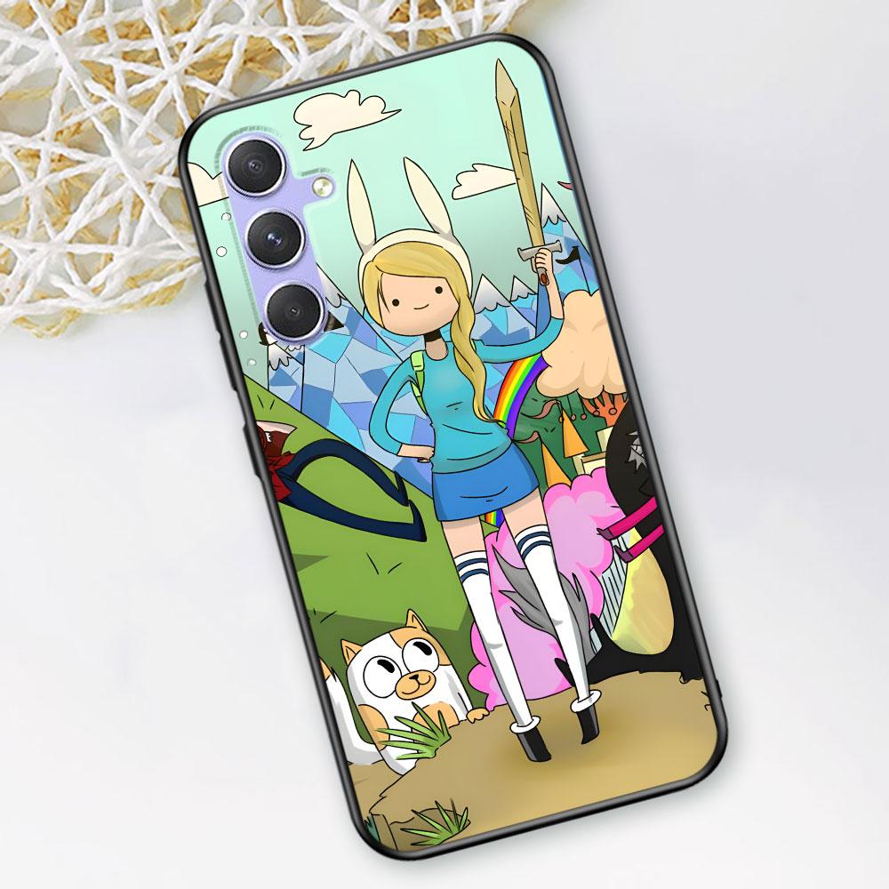 Adventure Fionna & Cake Time Case for Samsung Galaxy A51 A53 A54 A31 A52 A12 A13 A21s A22 A32 A11 A22 A33 A41 TPU Phone Cover