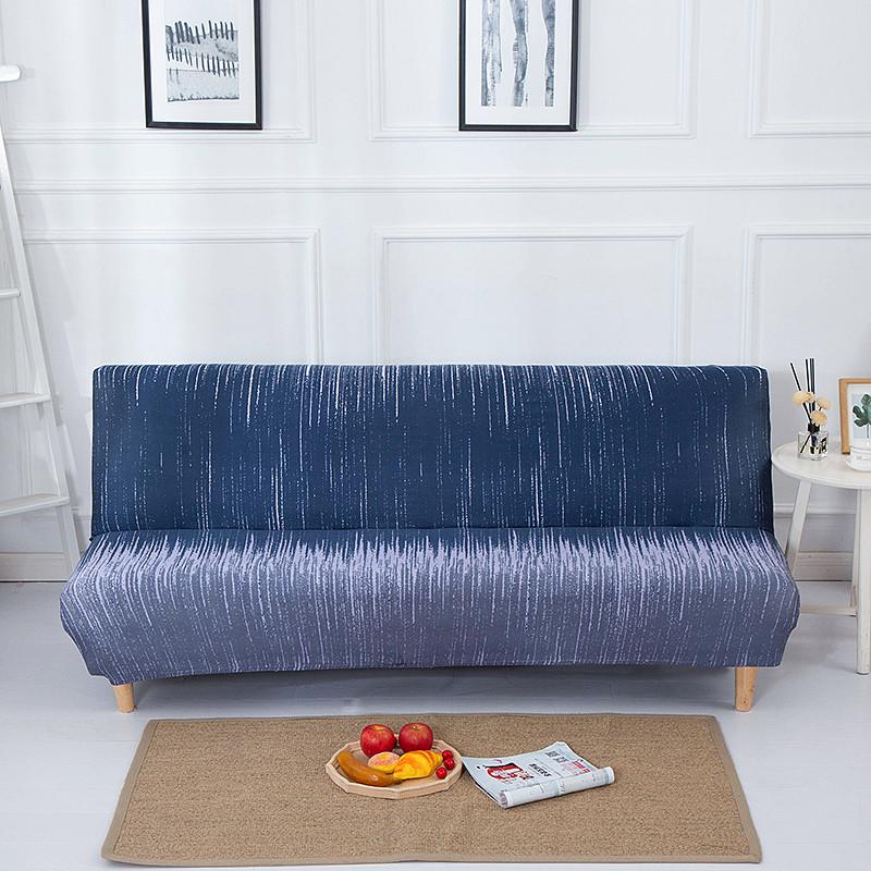 

Эластичный чехол на диван-кровать Все включено Складной чехол для дивана Плотная обертка Чехол для дивана без подлокотников Копридивано Фунда Софа S 120-150cm