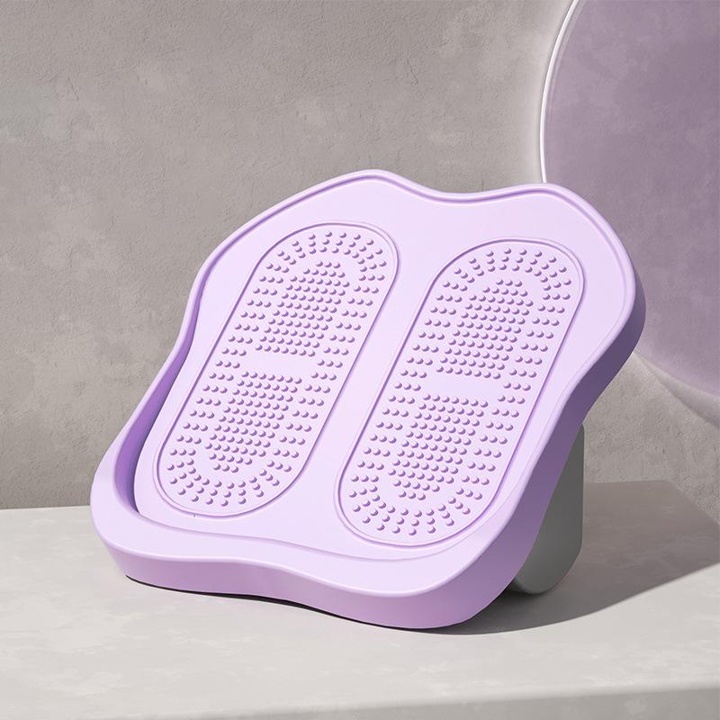 Dehnen Sport Fitness Tragbares Faltbares Dehnbrett Wadendehnung Schräges Pedal Band Yoga Trainer