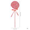 Weihnachtsbaumschmuck Gestrickter Elfenbein Zweig Rot Weiß Gestreifte Lutscher Ornamente 2026 Silvester Heimdeko Großhandel