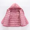 2026 Lightweight Children's Hooded Down Jacket - Boys & Girls Cotton Outerwear