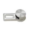 DYS Solid Round Glass Clamp Fixed Mirror Wall Bracket Buckle Iron Sheet Accessories