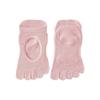 Anti-Rutsch Fünf-Zehen Bootssocken Fünf-Finger Boden Zehensocken für Pilates und Fitness