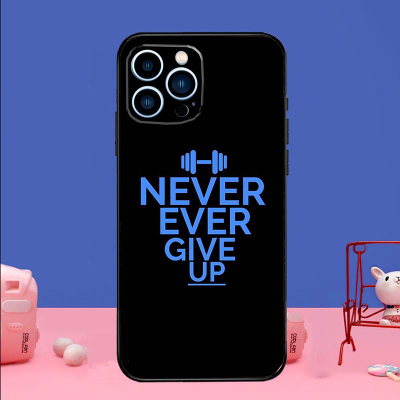 Gym Fitness Bodybuilding Phone Case For iPhone 17 16 15 14 13 11 12 Pro Max Plus 13 12 mini 16e 17 Air Bumper Cover