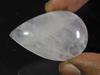 Natural Baby Pink Rose Quartz Pear Cabochon Loose Gemstone 24X37X10MM 63Cts. ET-94