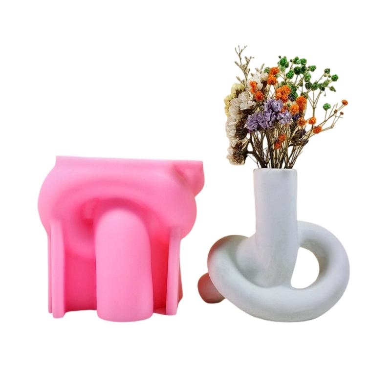 

High Quality Silicone Flower Vase Mold for Creating Unique Nordic Style Art Vases and Individualized Home Decorations 1