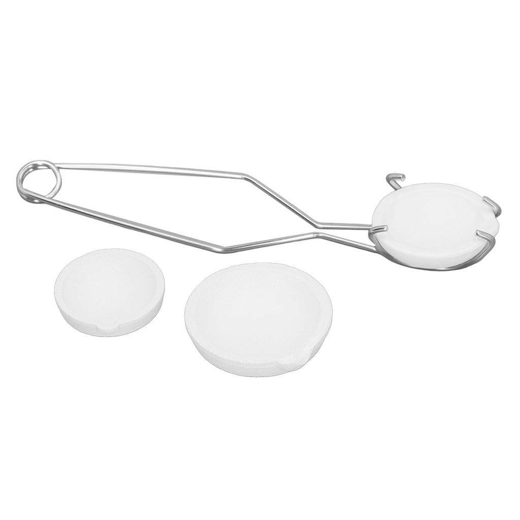 4pcs Small Quartz Crucible Set Heat Resistance Practical Small Melting Crucible Bowl Dish Cup Set for Casting Refining