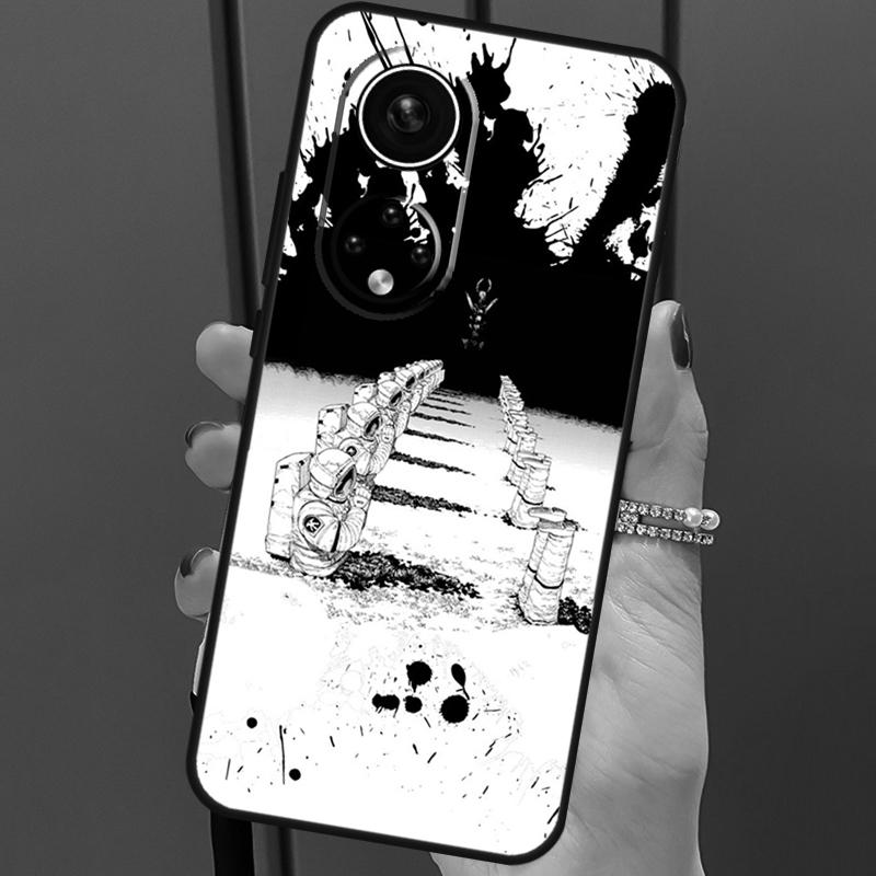 Anime Chainsaw Man For Huawei P40 Lite P20 P30 Pro Nova 9 Nova 5T P Smart 2019 Case For Honor 50 8X 9X 10i