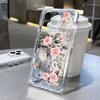 Coque en Silicone Doux Motif Fleur Pour Iphone 16 Coque Pour Iphone 15 14 13 12 11 Pro Max Coque Housse Xs Xr 7 8 Plus Coque Funda Coque Bumper