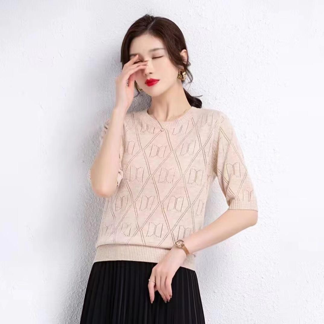 

Блузки для жінок Жіноча сорочка в корейському стилі з паєтками Модна елегантна повсякденна однотонне сяйво Вільні молодіжні топи 3XL