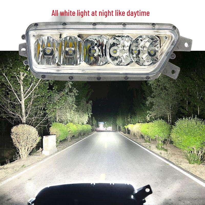 Jiefang JH6 LED Front Fog Light Assembly: Super Bright Anti-Fog Headlight Accessories.