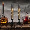 Luminous Flameless Candle Lamp Flickering LED Taper Candles Atmosphere Light  Wedding Party Decor