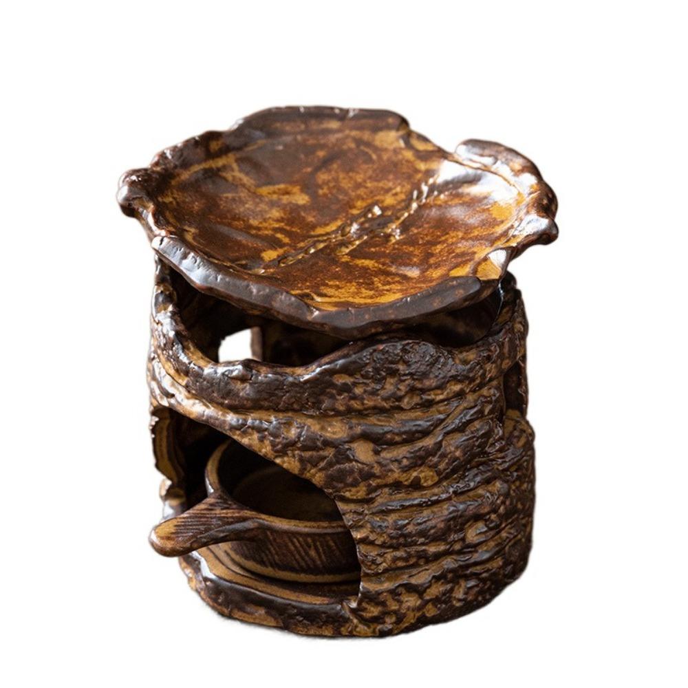 

Орнамент-воскоплавитель в стиле ретро, диспенсер для ароматов для чая, креативная подставка для нагрева свечой, чайная печь, искусство Style 2