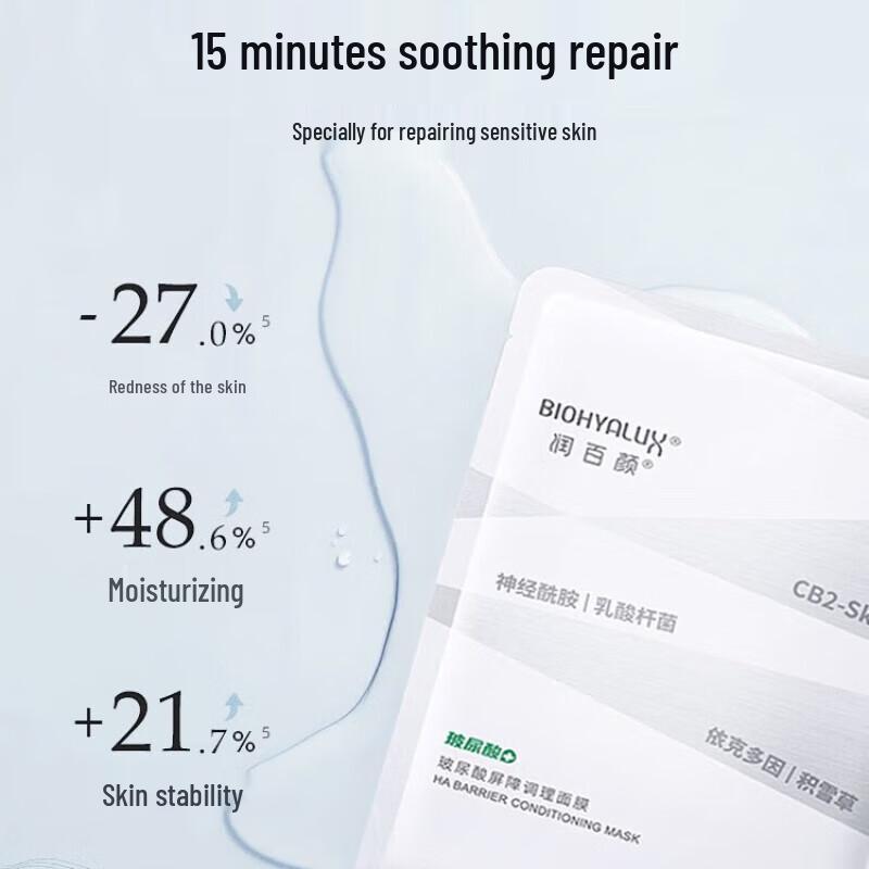 Runbaiyan Hyaluronic Acid Barrier Repair Gauze Mask
