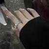 Pearl Inlaid Adjustable Diamond Ring for Women