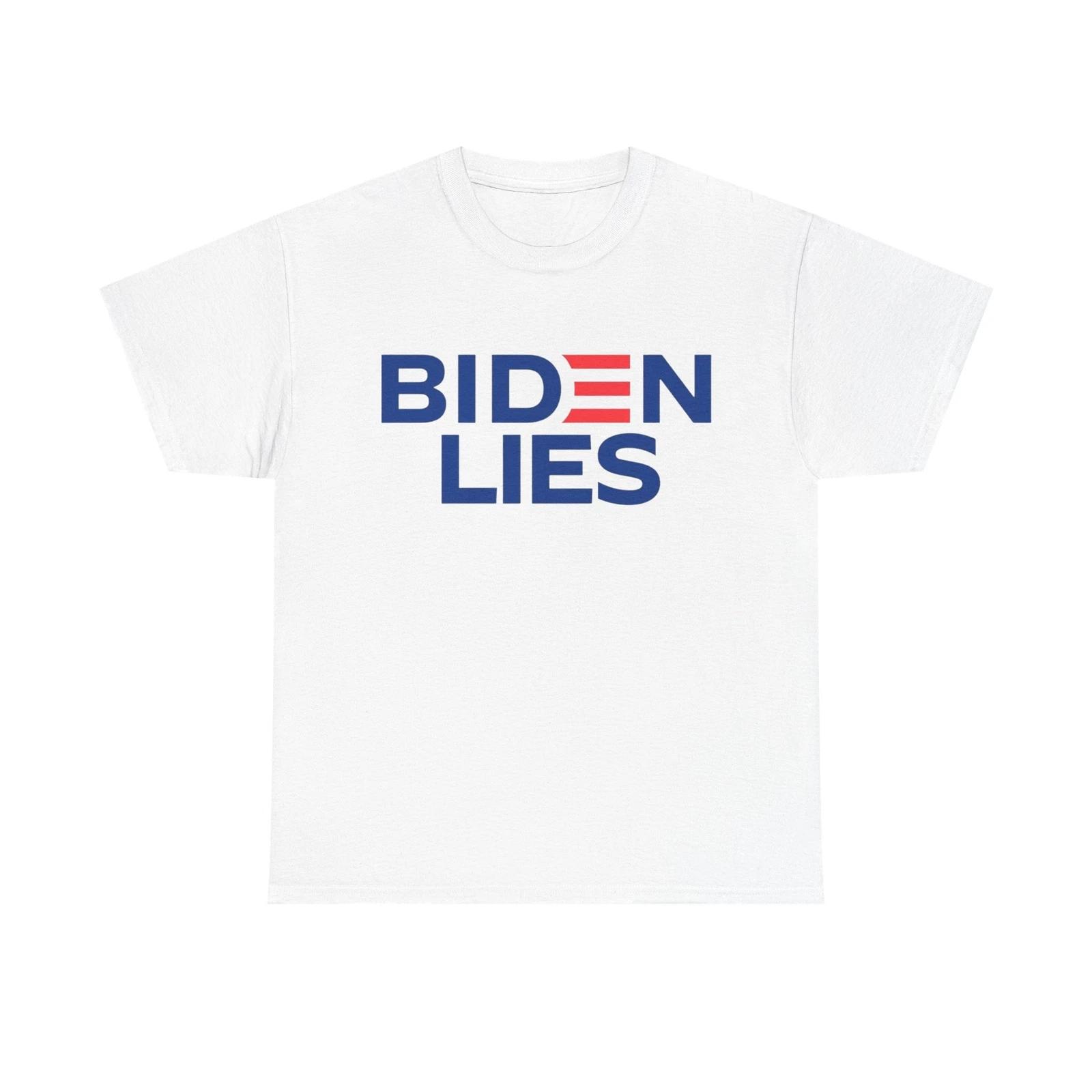 Men s and Women s T-shirts Biden Lies M