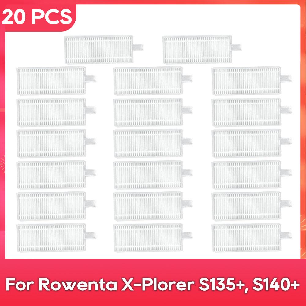 Fit For ( Rowenta X-Plorer S135+, S140+ ) Main Side Brush Hepa Filter Mop Dust Bag Robot Vacuum Cleaner Parts Accessories