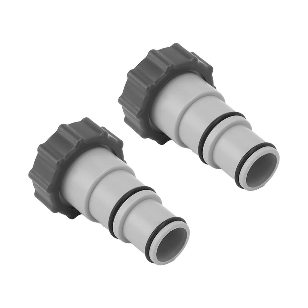 2PCS Pool Hose Adapter Replacement 1.25 Inch To 1.5 Inch Type A Pool Filter Hose Adapter for Swimming Pool