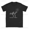 Happy La Linea Summer Casual T-Shirts Men Round Neck Graphic T Shirt Badum Linus Lineman Short Sleeve Tees Fashion Cotton Tops