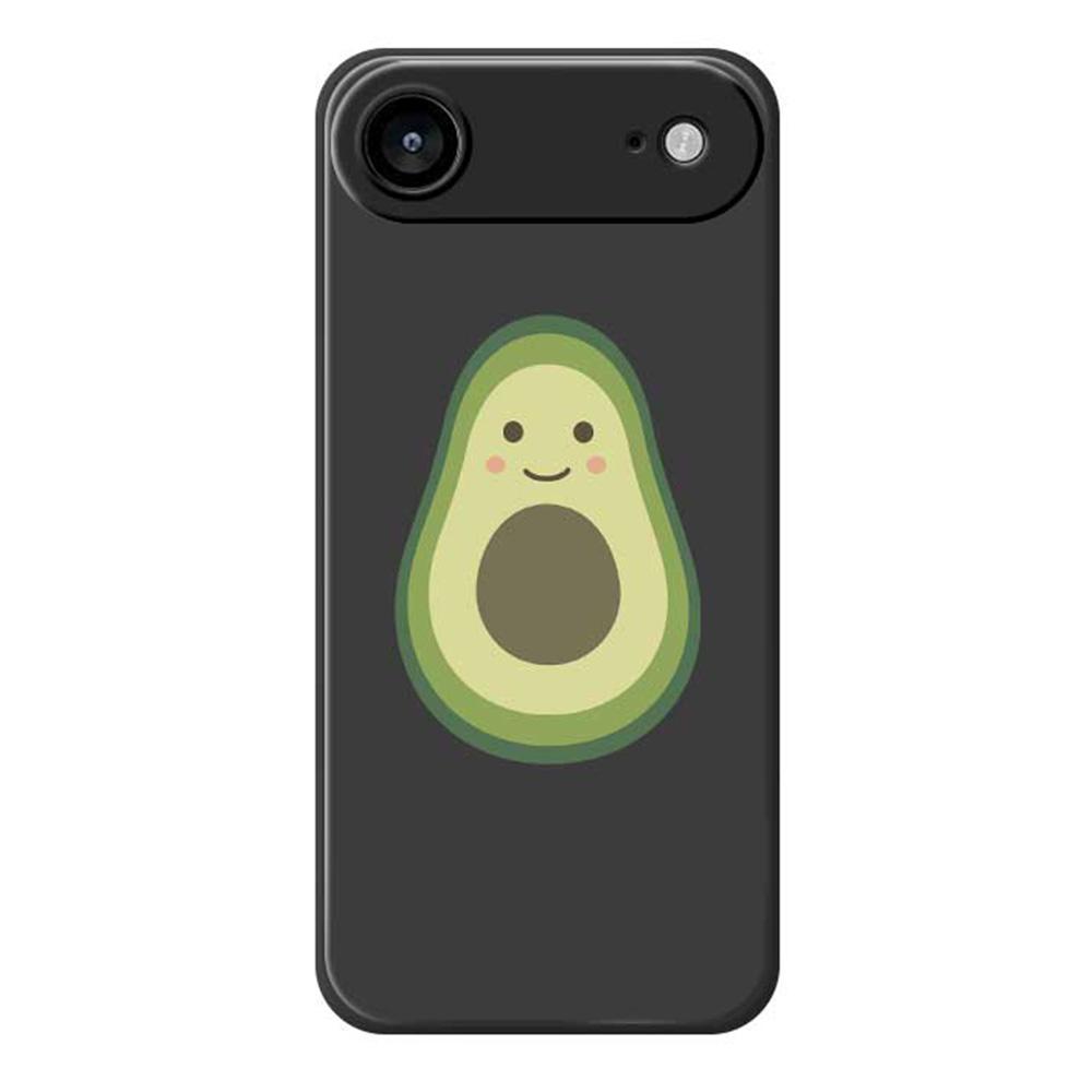 For iPhone 17 Air Case Cute Avocado Pattern Printing Straight Edge TPU Phone Back Cover