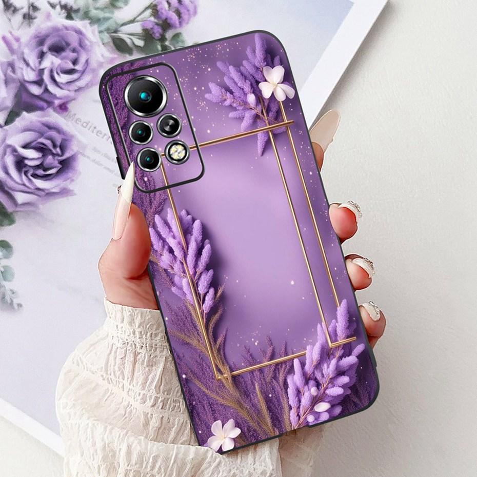 New Design Phone Case For Infinix Note 11 Pro 11S X697 X698 X663 Black Silicone Soft Back Cover For Infinix Note11 11S 11Pro