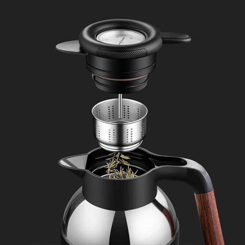Men Da Shi 1.8L 316 Stainless Steel Insulated Stew Teapot