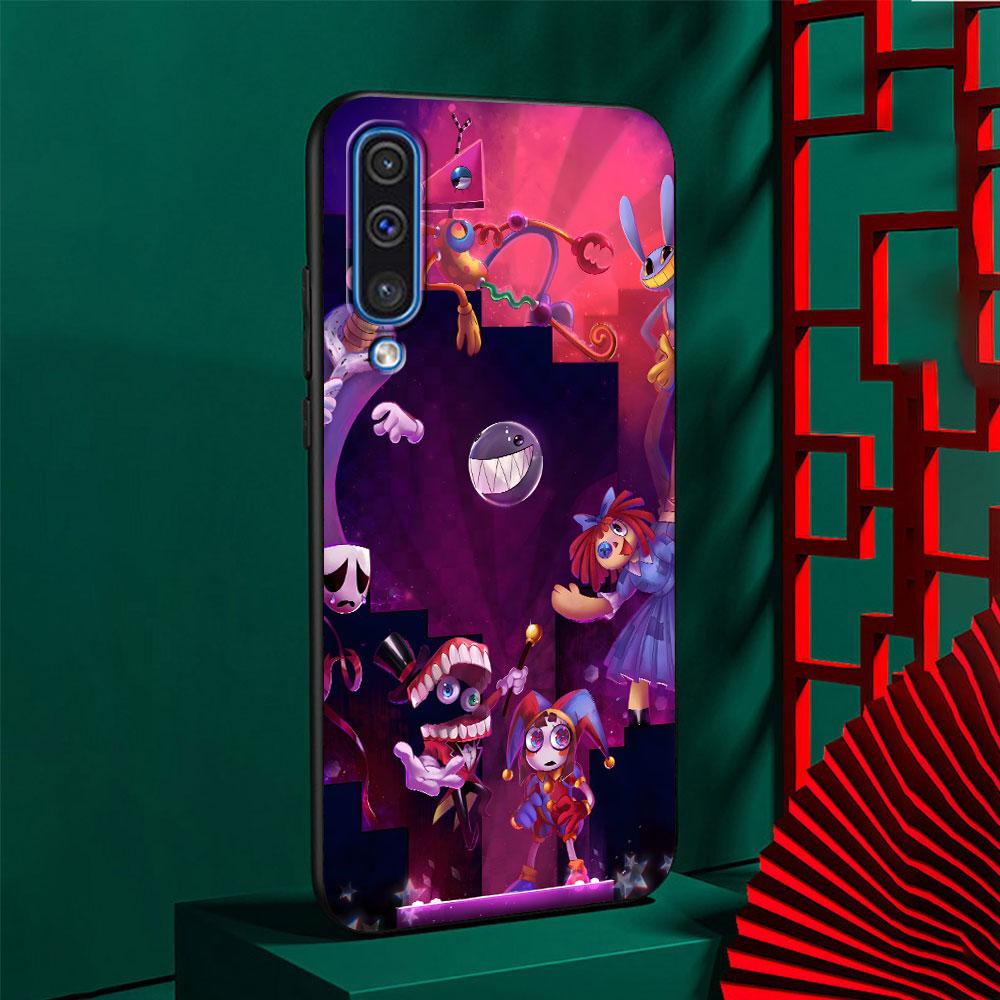 The Amazing Digital Circus Jax Case for Samsung Galaxy A03 A04s A20 A30 A20e A70 A70s A50 A40 A30s A50s TPU Black Phone Cover