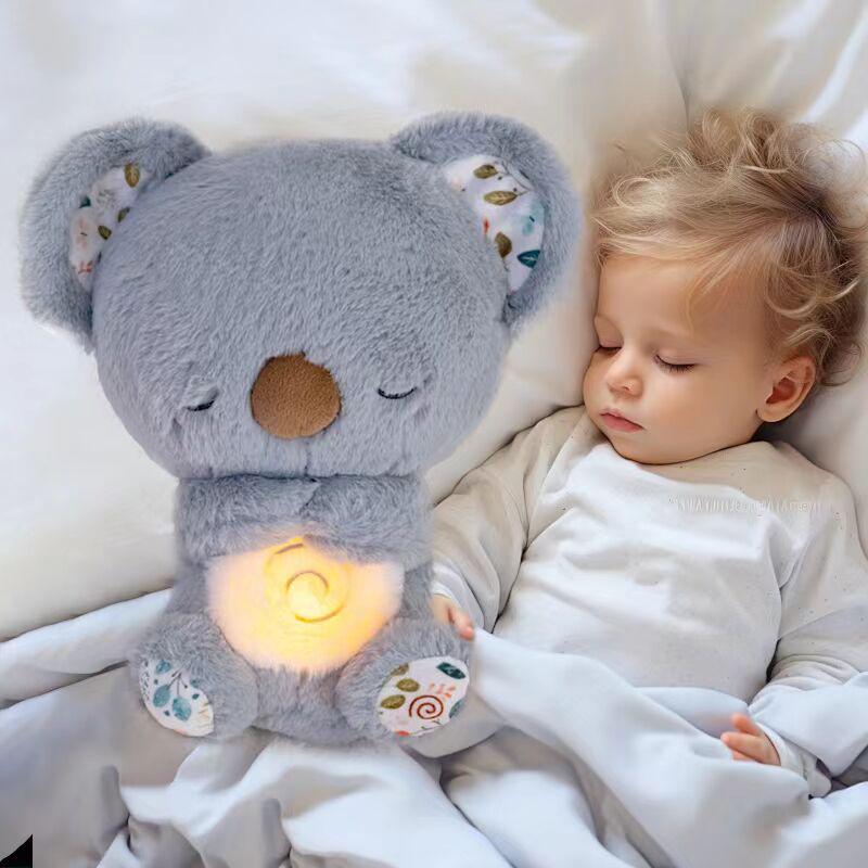 Cross-border Soothing Capybara Plush Toy - Breathing Bear & Otter Baby Doll Gift