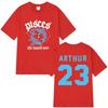 James Arthur 23 The Pisces World Tour Merch Tshirts Men Women Fashion Short Sleeve Hiphop Casual pure Cotton Tshirts