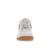 Nike Air Force 1 Low Color of the Month - White University Red Unisex Sneakers Gum-Yellow DJ3911-102