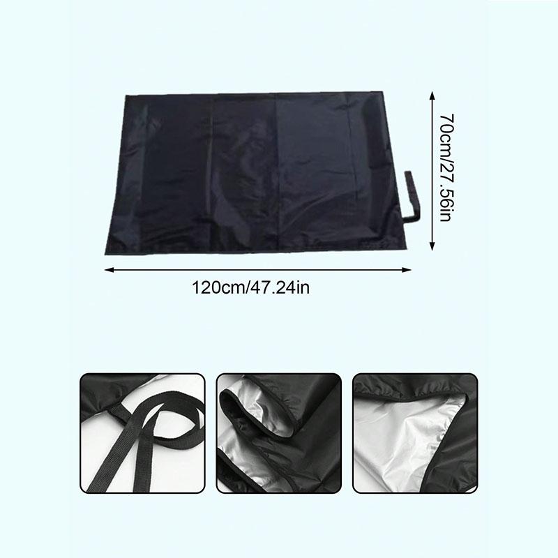 

1 piece of 27.5x47.2 inch universal waterproof luggage compartment mat, suitable for cars/SUVs/trucks - foldable, anti fouling