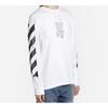 OFF WHITE Dripping Arrows Print Cotton T Shirt OMAB001R201850050110