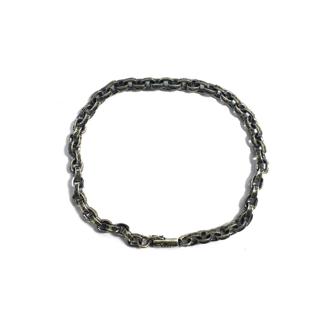

Chrome Hearts Винтажний Срібний 925 Проби Браслет-Кільце Чоловічі Браслети CH-SL-401 Basic Packaging-Dust Bag,18cm