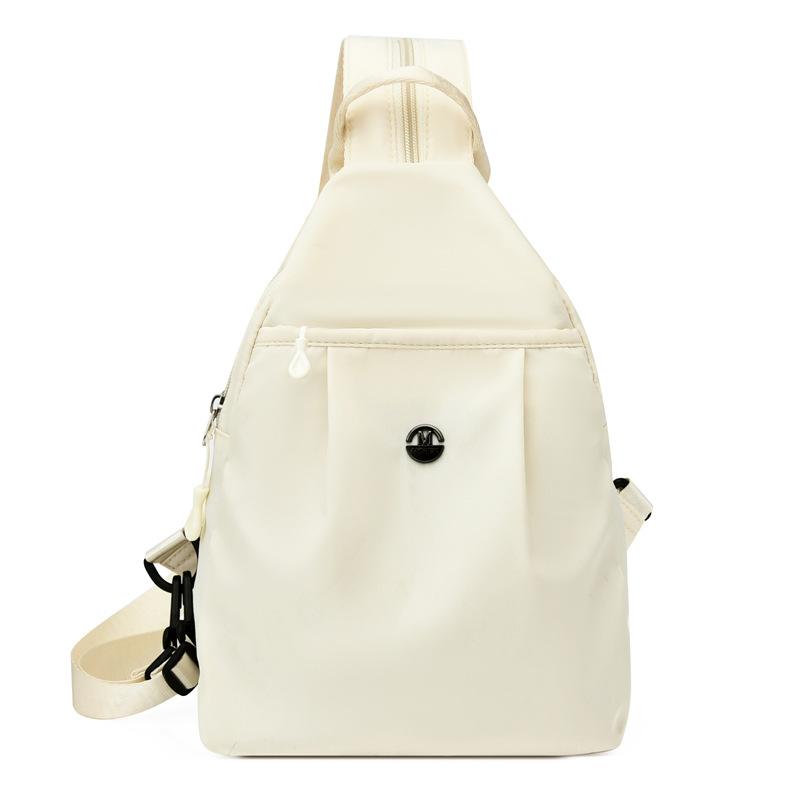 Women's Nylon Backpack Lightweight Multi-Pocket Daypack Casual Rucksack for School Travel & Daily Use